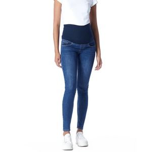 Soon Maternity Heavenly Overbelly Skinny Jeans - /Blue